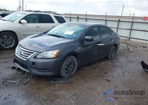 2015 Nissan Sentra Sv from USA, damaged, VIN 3N1AB7AP0FY347767